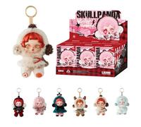 POP MART SKULLPANDA Winter Symphony Series Plush Personaggio d'Azione Giocattolo da Collezione Figura Regalo di Festa Whole Set