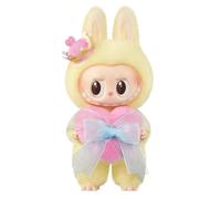 POP MART The Monster - Set di peluche in vinile dalla serie "Let's Checkmate", scheda da appendere, 6,3 cm, personaggio articolato, giocattolo artistico chic, figura d'azione, 1 scatola