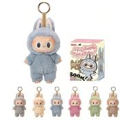 POP MART The Monsters - Scatola cieca di vinile a forma di macaron gustosi, figure d'azione a design casuale, giocattoli da collezione, decorazioni per la casa per Ognissanti e regali di Natale (1 pez