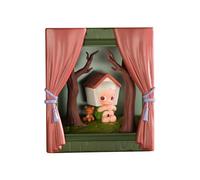POP MART Zsiga The Window Series Scene Sets Personaggio d'Azione Giocattolo da Collezione Figura Regalo di Festa 1PC