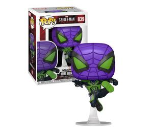 Pop Marvel 839 Miles Morales Purple Reign Spider-Man Gamerverse Nuovo