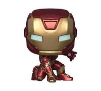 Marvel Avengers Funko Pop Game Vinile Figura Iron Man Stark Tuta Tecnica 9 cm