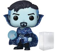 POP Marvel: Doctor Strange Multiverse of Madness - Dr. Strange Limited Edition Chase Funko Vinyl Figure (Bundled con custodia protettiva compatibile), multicolore, 9,5 cm
