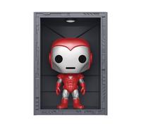 Funko Silver Marvel Deluxe Iron Figure Hall Of Armor Man Model 8 Centurion Px Exclusive Rosso