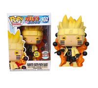 Pop Naruto Shippuden 932 Naruto Sixth Past Sage Glow in the Dark Nuovo