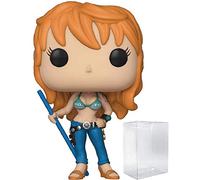 POP One Piece - Nami Funko Vinyl Figure (Bundled con custodia protettiva compatibile) Multicolore 9,5 cm