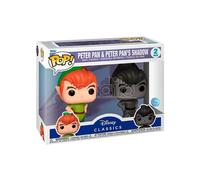 Pop Pack 2 Figures Disney Peter Pan - Peter Pan & Peter Pans Shadow Esclusiva Fu
