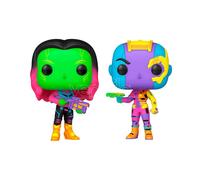 Pop Pack 2 Figures Marvel Guardiani Della Galassia Gamora & Nebula Esclusiva Fun