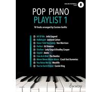Pop Piano Playlist 1: 10 Tracks - arranged by Carsten Gerlitz. Band 1. Klavier. Ausgabe mit Online-Audiodatei.