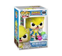 Pop Plus Sonic Super Sonic With Emeralds Sonic The Hedgehog Esclusiva Amazon