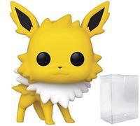 POP Pokemon - Jolteon Funko Pop! - Figura in vinile (confezione con custodia protettiva compatibile con Pop Box), multicolore, 9,5 cm