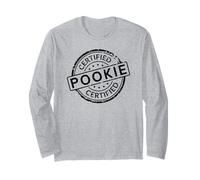 Pop Popolare Slang Citazione San Valentino Certificato Pookie Stamp Maglia a Manica