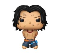 Original Funko 1818 PORTGAS D. ACE + POP Protector - One Piece - Exclusive Mint