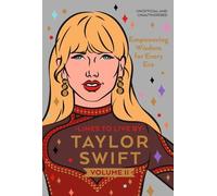 Pop Press Taylor Swift Lines to Live By Volume II (Copertina rigida)