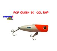 POP QUEEN F 50mm COL RHP RED HEAD FLOAT. 5 GR YAMASHITA MARIA POPPER SPINNING