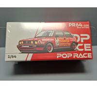 Pop Race 1/64 1988 Volkswagen Golf GTi MKII Demon Tweeks BTCC, rosso (CP18)