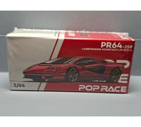 Pop Race 1/64 Lamborghini Countach LPI-800 Rosso (CP17)