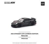 Pop Race 992 Stinger GTR Carbon Edition Red Line Die Cast 1/64