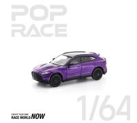 Pop Race Aston Martin DBX 707 Storm Purple Die Cast 1/64