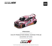 Pop Race Eva Rt Production Custom Type 08 Goodride GR Yaris Die Cast 1/64