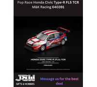 Pop Race Honda Civic Type-R FL5 TCR M&K Racing 640391 1/64