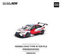 Pop Race Honda Civic Type R TCR Presentation Die Cast 1/64