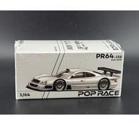 Pop Race Mercedes Benz AMG CLK GTR Argento #158 1/64