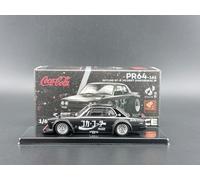 Pop Race Nissan Skyline GT-R Drift Coca Cola ZERO 640161 1/64 Black Chrome