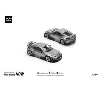 Pop Race Pandem GR 86 Silver Die Cast 1/64