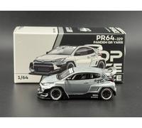 Pop Race Pandem GR Yaris Metallo Grezzo 640329 1/64