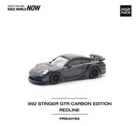 Pop Race Porsche 992 Stinger GTR Carbon Redline 640192 1/64