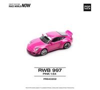 Pop Race RWB 997 Pink Die Cast 1/64