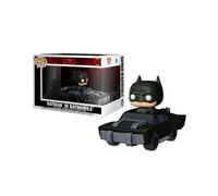 Pop Ride Figura Movie The Batman - Batman In Batmobile Funko