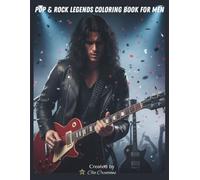Pop & Rock Legends Coloring Book for Men