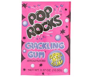 Pop Rocks Popping Candy Bubble Gum 0.37OZ (10.5g)