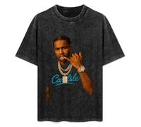 Pop Smoke Rapper Mens T-Shirt Black Unisex Top Tee XXL