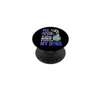 Pop Socket For Dog Lovers - World Revolves Around My Dogs PopSockets PopGrip Adesivo
