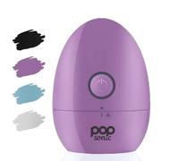 Pop Sonic Moon Shaver - Rasoio per viso e corpo, per uomini e donne, 3 testine rotanti galleggianti con cappuccio rimovibile, batteria agli ioni di litio a lunga durata, portatile, rasoio elettrico e