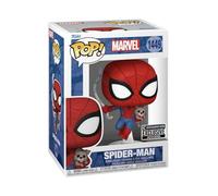 POP Spider-Man with Sandwich The Dog Funko Vinyl Figure #1449 - Entertainment Earth Exclusive