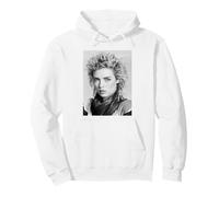 Pop Star Kim Wilde Prende in Giro & Dares Era Ritratto 1984 Felpa con Cappuccio