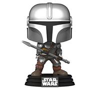 POP! Star Wars 479 Il Mandaloriano con Beskar Staff Esclusivo