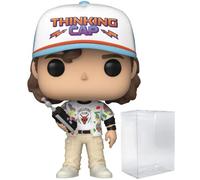 POP [Stranger Things] - Dustin Henderson Stagione 4 Funko Pop! Figura in vinile (rilegata con custodia protettiva compatibile con Pop Box), multicolore, 9,5 cm