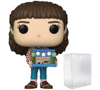 POP [Stranger Things] - Undici con Diorama [Stagione 4] Funko Pop! Vinyl Figure (Bundled con custodia protettiva compatibile Pop Box), multicolore, 9,5 cm