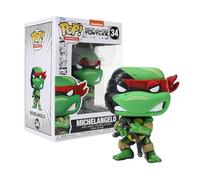 ACTION FIGURE FUNKO LCC FUNKO POP COMICS TMNT MICHELANGELO W/(B AND W)CHASE