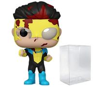 POP TV: Invincible - Bloody Invincible Specialty Series Exclusive Funko Vinyl Figure (Bundled with Compatible Box Protector Case), Multicolore, 9,5 cm