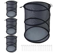 Pop -UP Copertura per Piante -Coperture per la Rete da Giardino a Pack Set, Welfare di Animali Traspiranti | di Base a Base di a Gabbia a Gabbia Pieghevole - Area della pianta