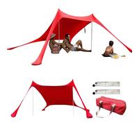 Pop -up della da spiaggia - Scheda di sole automatica | Casa di protezione UV portatile | UPF 50+ Easy Setup baldacchino per picnic, giardino, ventilato extra grande