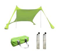 Pop -up della da spiaggia - Scheda di sole automatica | Casa di protezione UV portatile | UPF 50+ Easy Setup baldacchino per picnic, giardino, ventilato extra grande