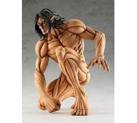 Good Smile Company Pvc Pop Up Eren Yeager: Attack Titan See. Re-run Attack On Titan Statue 15 Cm Marrone