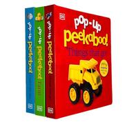 Pop-Up Peekaboo! 3 Books Collection Set By DK (Pop-Up Peekaboo! Things That Go, Pop-Up Peekaboo! Under The Sea & Pop-Up Peekaboo! Farm)